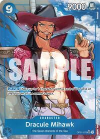 Dracule Mihawk (OP01-070) (Alternate Art) (OP01-070) [Premium Booster -The Best-]