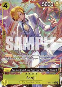 Sanji (OP04-104) (Alternate Art) (OP04-104) [Premium Booster -The Best-]