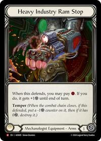 Heavy Industry Ram Stop (AIO005) [Armory Deck Dash]