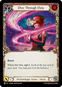 Dive Through Data (Red) (AIO008) [Armory Deck Dash]