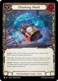 Dissolving Shield (Red) (AIO017) [Armory Deck Dash]