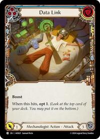 Data Link (Blue) (AIO021) [Armory Deck Dash]