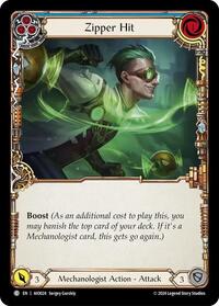Zipper Hit (Blue) (AIO024) [Armory Deck Dash]
