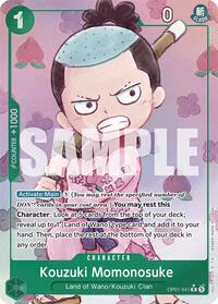 Kouzuki Momonosuke (Alternate Art) (OP01-041) [Premium Booster -The Best-]