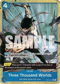 Three Thousand Worlds (Alternate Art) (OP03-057) [Premium Booster -The Best-]