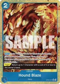 Hound Blaze (Alternate Art) (OP05-057) [Premium Booster -The Best-]
