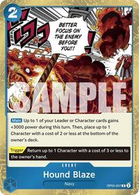 Hound Blaze (Jolly Roger Foil) (OP05-057) [Premium Booster -The Best-]