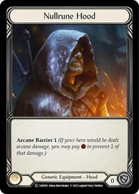 Nullrune Hood (1HD003) [Historic Pack 1 Blitz Deck: Dash]