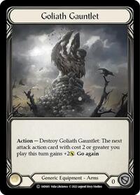 Goliath Gauntlet (1HD005) [Historic Pack 1 Blitz Deck: Dash]