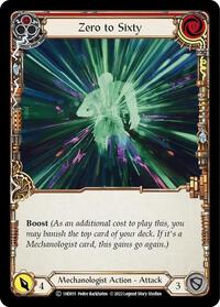 Zero to Sixty (Red) (1HD015) [Historic Pack 1 Blitz Deck: Dash]