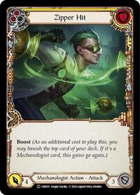 Zipper Hit (Yellow) (1HD021) [Historic Pack 1 Blitz Deck: Dash]