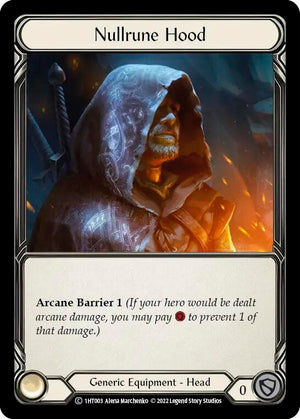 Nullrune Hood (1HT003) [Historic Pack 1 Blitz Deck Dorinthea]