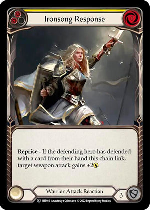 Ironsong Response (Yellow) (1HT016) [Historic Pack 1 Blitz Deck Dorinthea]