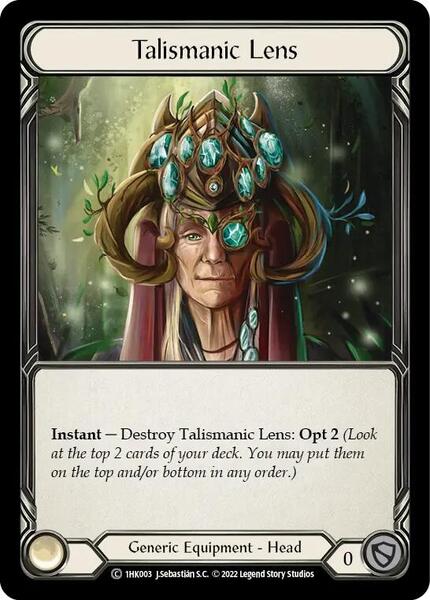 Talismanic Lens (1HK003) [Historic Pack 1 Blitz Deck Kano]
