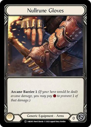 Nullrune Gloves (1HK005) [Historic Pack 1 Blitz Deck Kano]