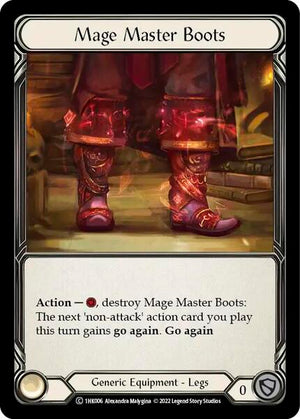 Mage Master Boots (1HK006) [Historic Pack 1 Blitz Deck Kano]