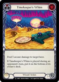 Timekeeper's Whim (Red) (1HK011) [Historic Pack 1 Blitz Deck Kano]