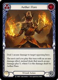Aether Flare (Blue) (1HK017) [Historic Pack 1 Blitz Deck Kano]