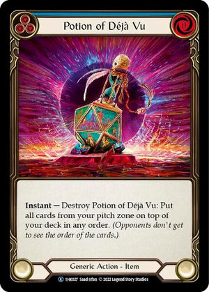 Potion of Deja Vu (Blue) (1HK027) [Historic Pack 1 Blitz Deck Kano]