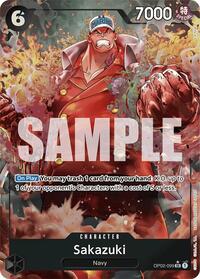 Sakazuki (Alternate Art) (OP02-099) [Premium Booster -The Best-]