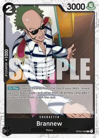 Brannew (Jolly Roger Foil) (OP03-089) [Premium Booster -The Best-]