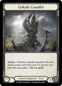 Goliath Gauntlet (1HR005) [Historic Pack 1 Blitz Deck Rhinar]