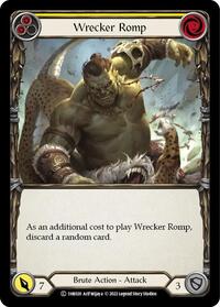 Wrecker Romp (Yellow) (1HR020) [Historic Pack 1 Blitz Deck Rhinar]