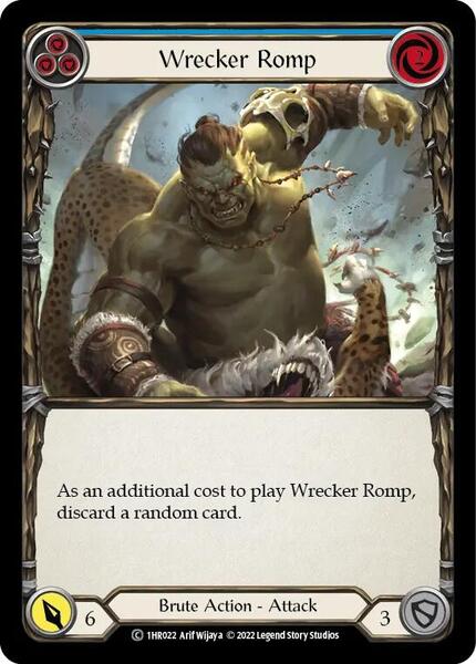 Wrecker Romp (Blue) [Historic Pack 1 Blitz Deck Rhinar]