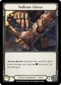 Nullrune Gloves (1HV005) [Historic Pack 1 Blitz Deck Viserai]