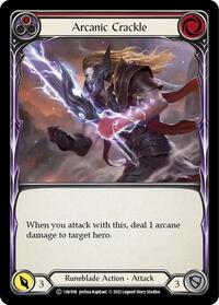 Arcanic Crackle (Red) (1HV008) [Historic Pack 1 Blitz Deck Viserai]