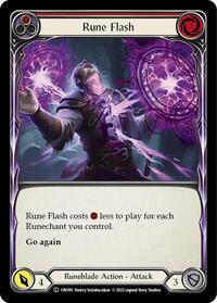 Rune Flash (Red) (1HV010) [Historic Pack 1 Blitz Deck Viserai]