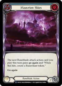 Mauvrion Skies (Blue) (1HV024) [Historic Pack 1 Blitz Deck Viserai]