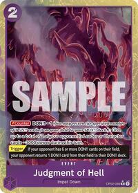 Judgment of Hell (Alternate Art) (OP02-089) [Premium Booster -The Best-]