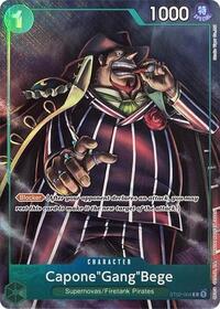 Capone"Gang"Bege (Premium Card Collection -Best Selection Vol. 2-) (ST02-004) [One Piece Promotion Cards]