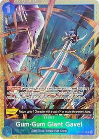 Gum-Gum Giant Gavel (Premium Card Collection -Best Selection Vol. 2-) (OP03-055) [One Piece Promotion Cards]