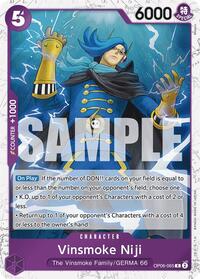 Vinsmoke Niji (OP06-065) (Jolly Roger Foil) (OP06-065) [Premium Booster -The Best-]