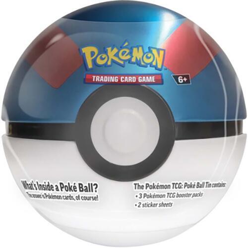 Pokemon Poke Ball Tin Great Ball Q4 2024