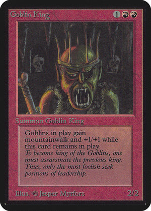 Goblin King (154) [Limited Edition Alpha]
