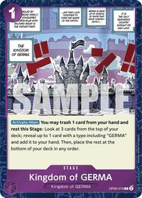 Kingdom of GERMA (Jolly Roger Foil) (OP06-079) [Premium Booster -The Best-]