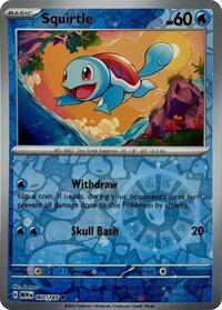 Squirtle - 007/165 (Reverse Cosmos Holo) (Costco Exclusive) (007/165) [Miscellaneous Cards and Products]