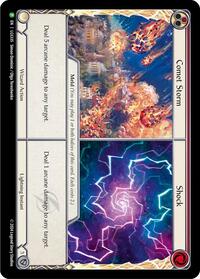 Comet Storm // Shock (LGS335) [Flesh and Blood Promo Cards]
