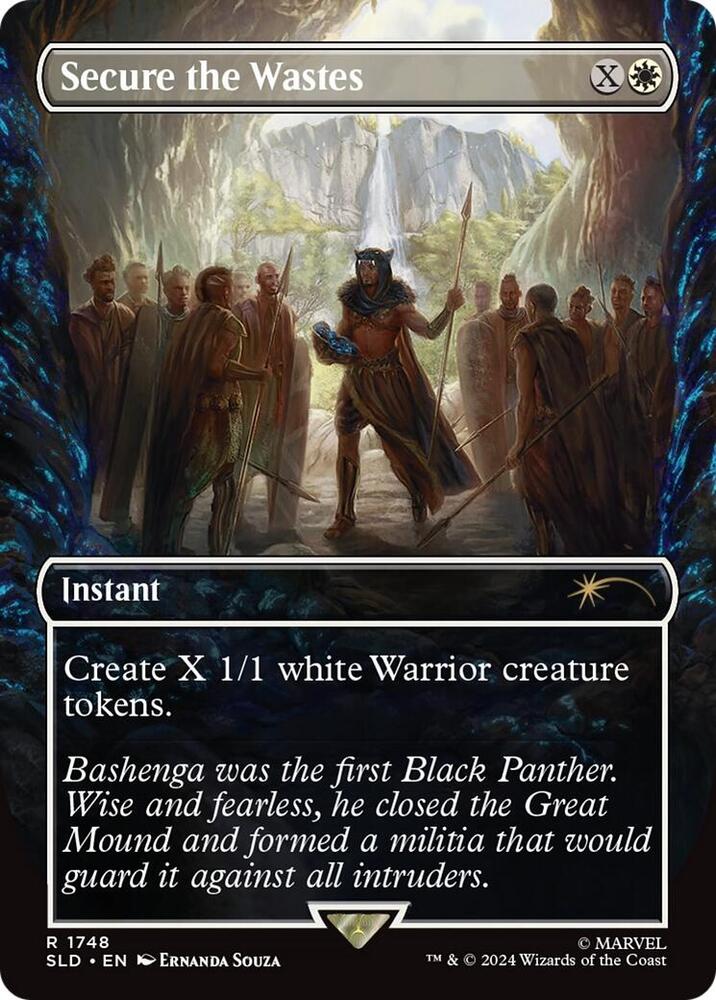 Secure the Wastes (Rainbow Foil) (1748) [Secret Lair Drop]