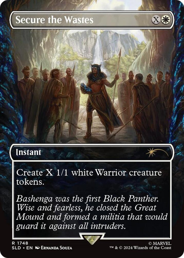 Secure the Wastes (Rainbow Foil) (1748) [Secret Lair Drop]