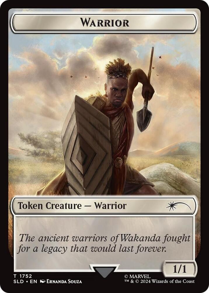Warrior Token (1752) [Secret Lair Drop]
