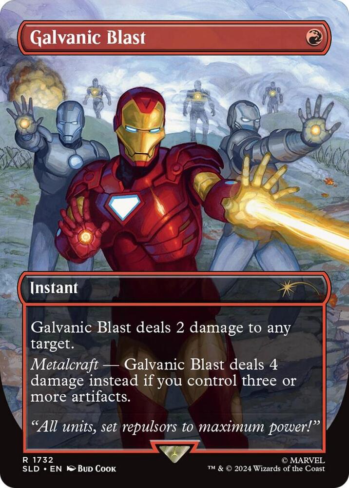 Galvanic Blast (Rainbow Foil) (1732) [Secret Lair Drop]