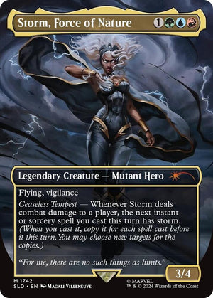 Storm, Force of Nature (Rainbow Foil) (1742) [Secret Lair Drop]