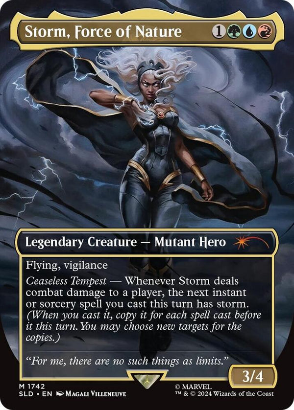 Storm, Force of Nature (Rainbow Foil) (1742) [Secret Lair Drop]