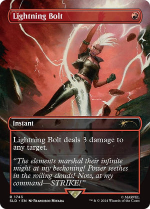 Lightning Bolt (1743) (Rainbow Foil) [Secret Lair Drop]