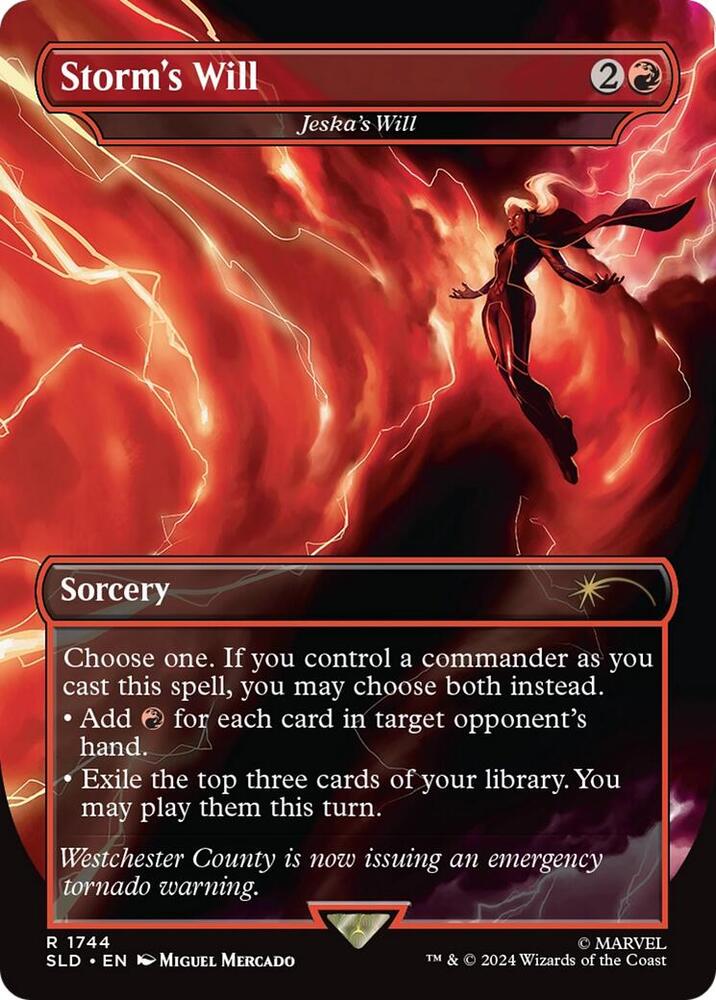 Storm's Will - Jeska's Will (Rainbow Foil) (1744) [Secret Lair Drop]