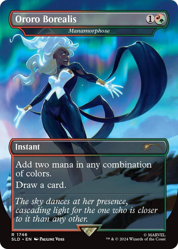 Ororo Borealis - Manamorphose (Rainbow Foil) (1746) [Secret Lair Drop]